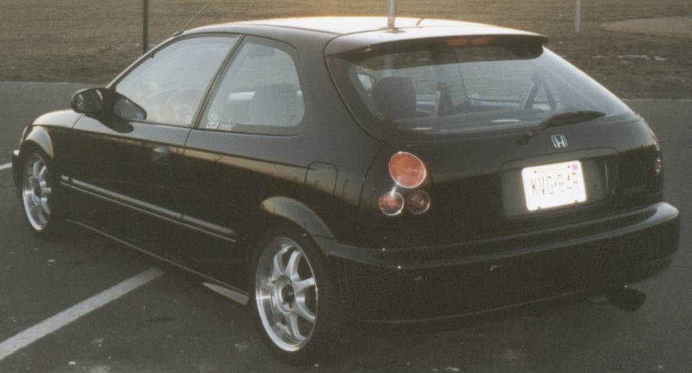 Blacked out the tails